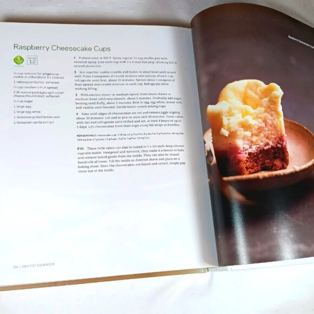 Weight Watchers Cookbook One Pot Recipes Healthy Eating Weight Loss Hard Cover - Picture 10 of 12